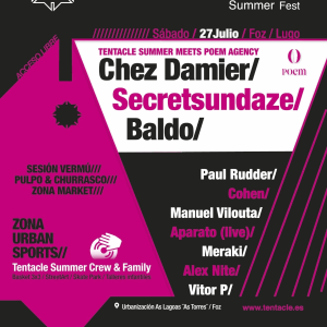 Cartel completo Tentacle Summer Fest 2019